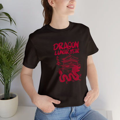 Dragon Lunar Year Unisex Jersey Tee - Global Village Kailua Boutique