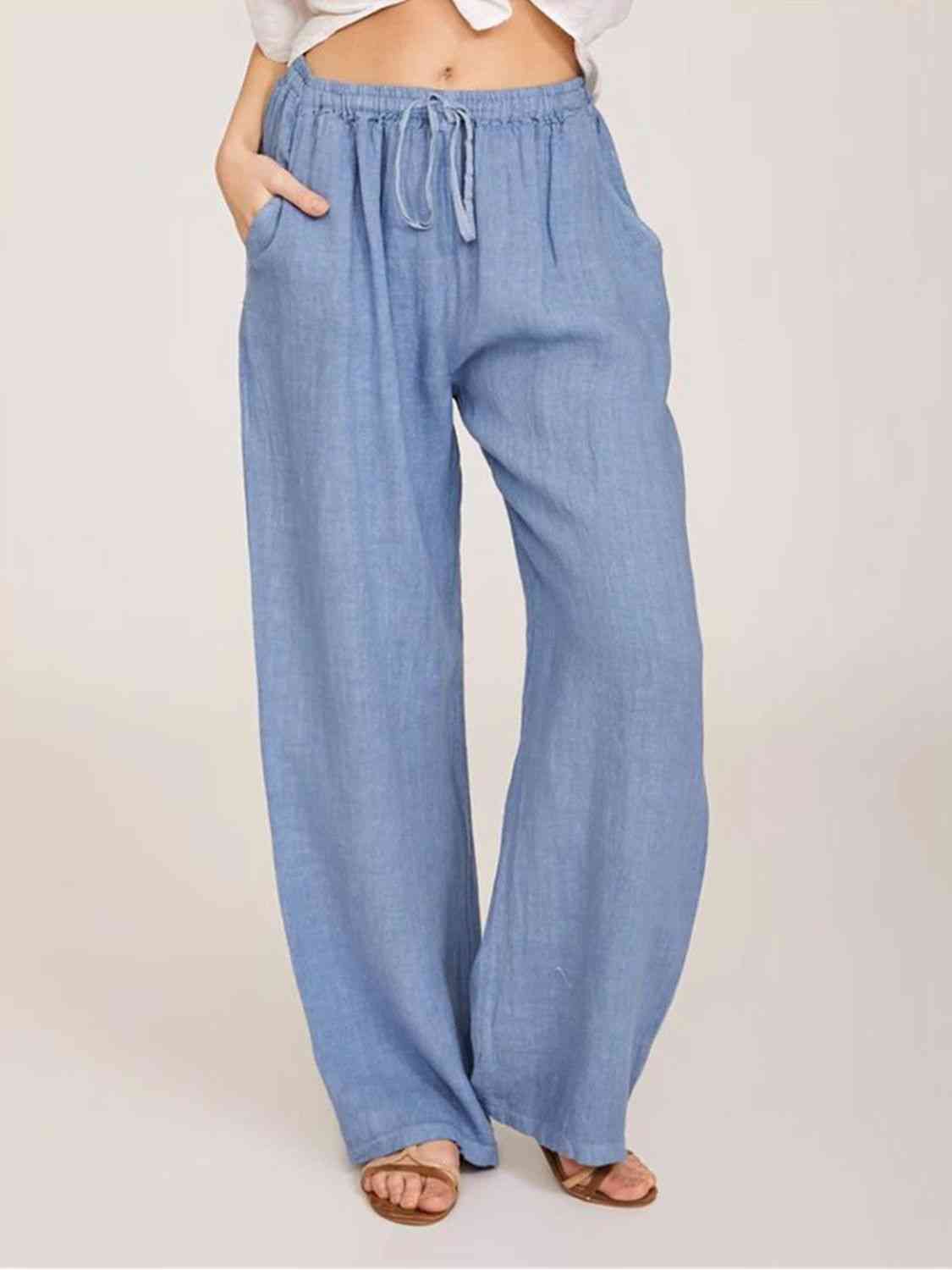 Drawstring Lounge Pants Global Village Kailua Boutique