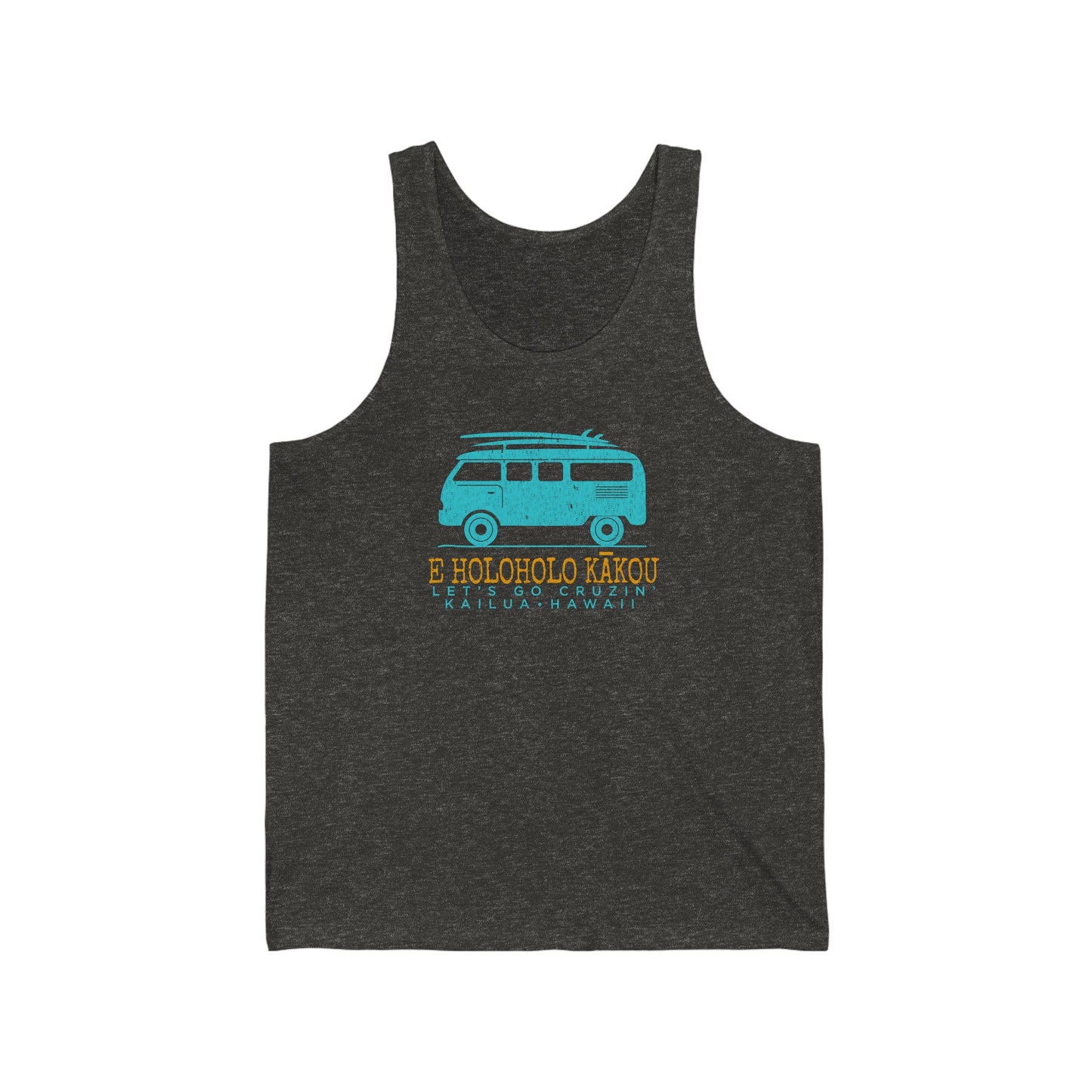 E Holoholo Kākou Unisex Jersey Tank - Global Village Kailua Boutique