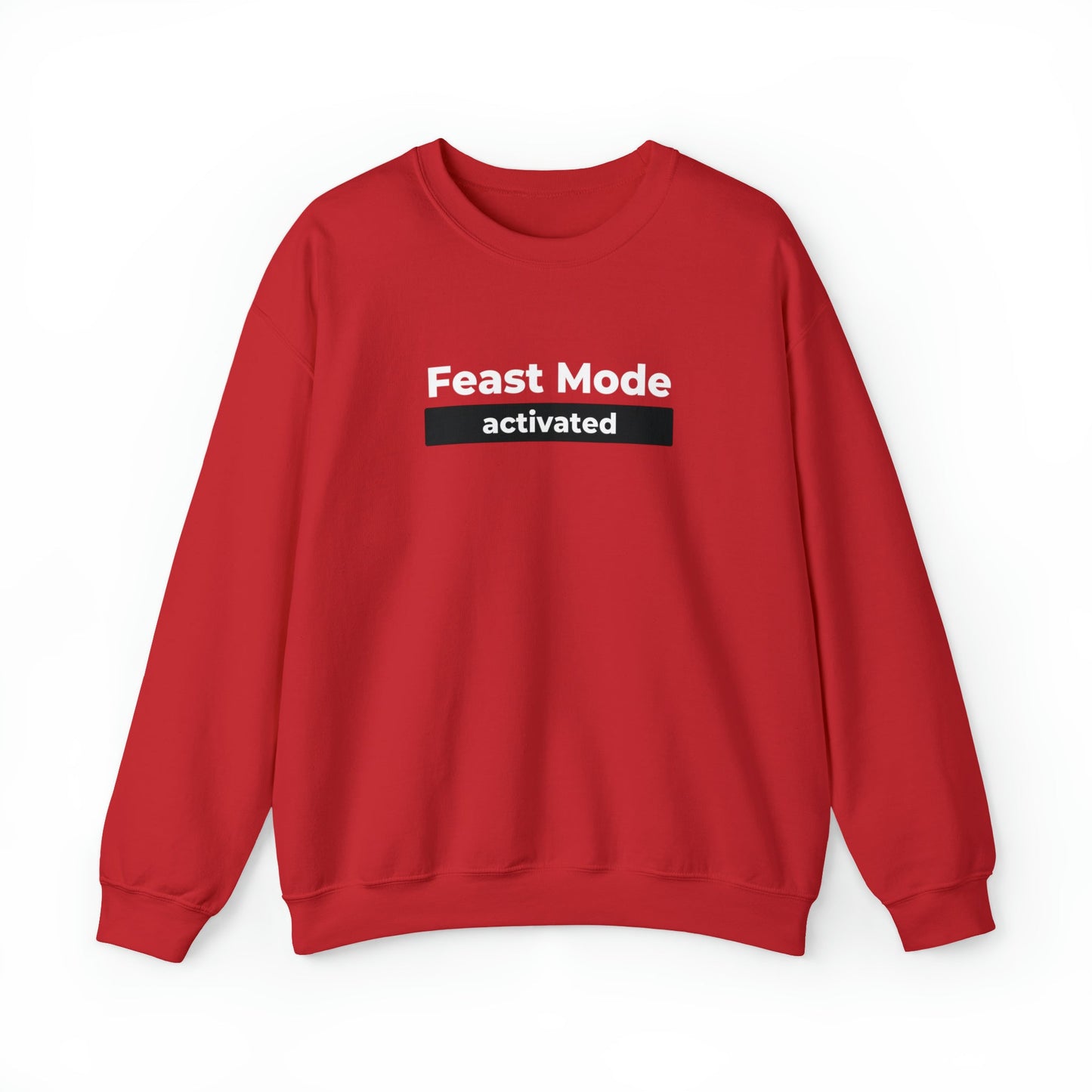 Feast Mode Activated Unisex Heavy Blend Crewneck Sweatshirt - Global Village Kailua Boutique
