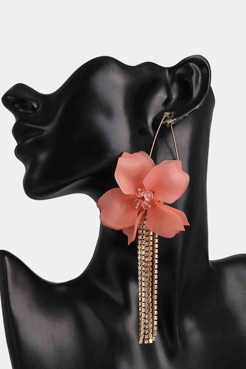 Flower Acrylic Dangle Earrings - Global Village Kailua Boutique