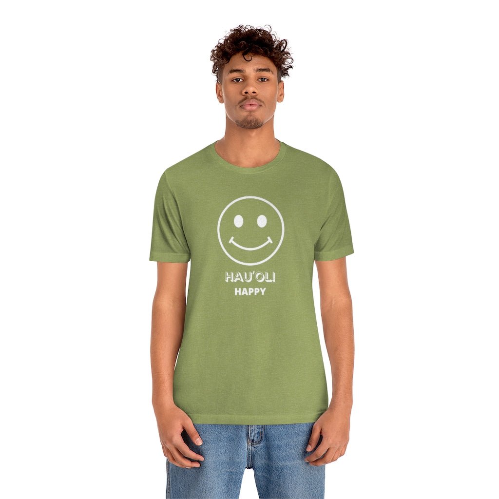 Happy Face Unisex Tee Global Village Kailua Boutique