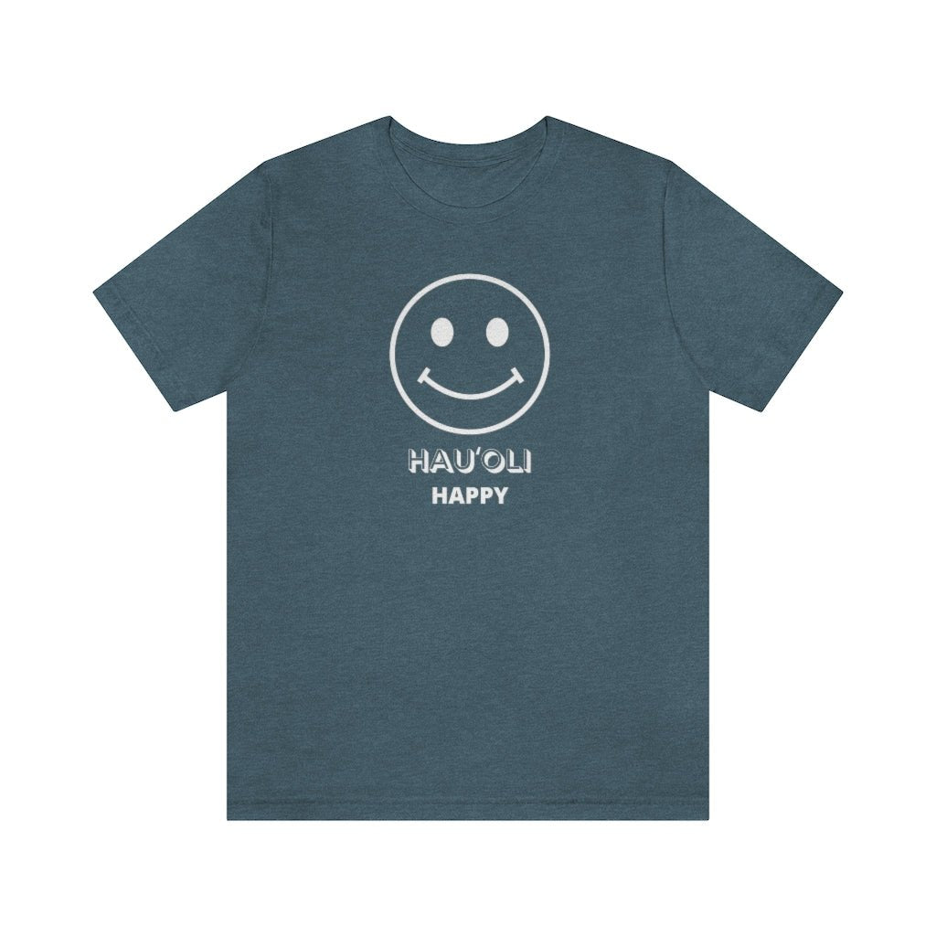 Happy Face Unisex Tee Global Village Kailua Boutique