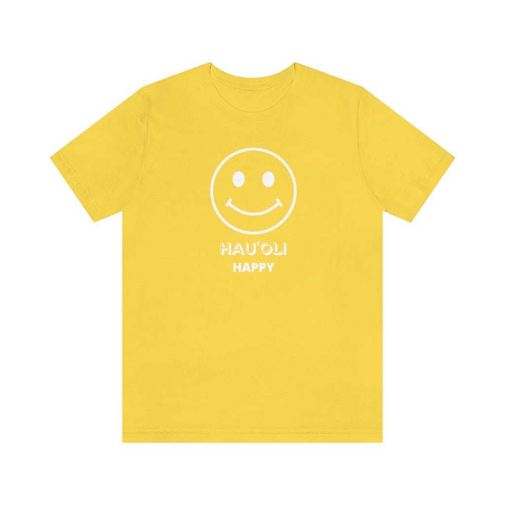 Happy Face Unisex Tee Global Village Kailua Boutique