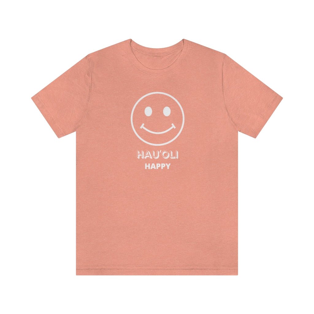 Happy Face Unisex Tee Global Village Kailua Boutique