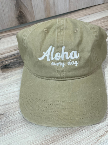 Dad Hat Aloha Every Day Global Village Kailua Boutique