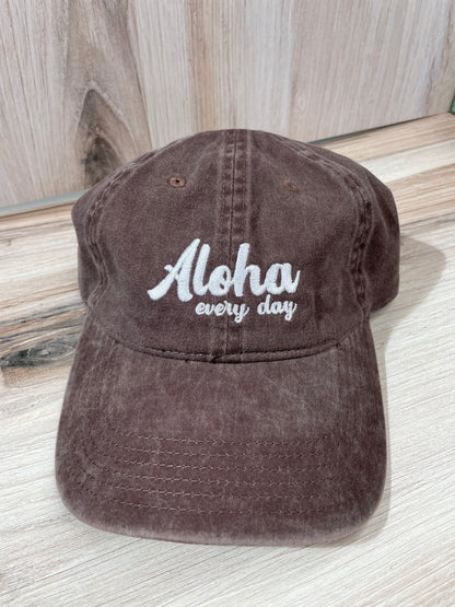 Dad Hat Aloha Every Day Global Village Kailua Boutique