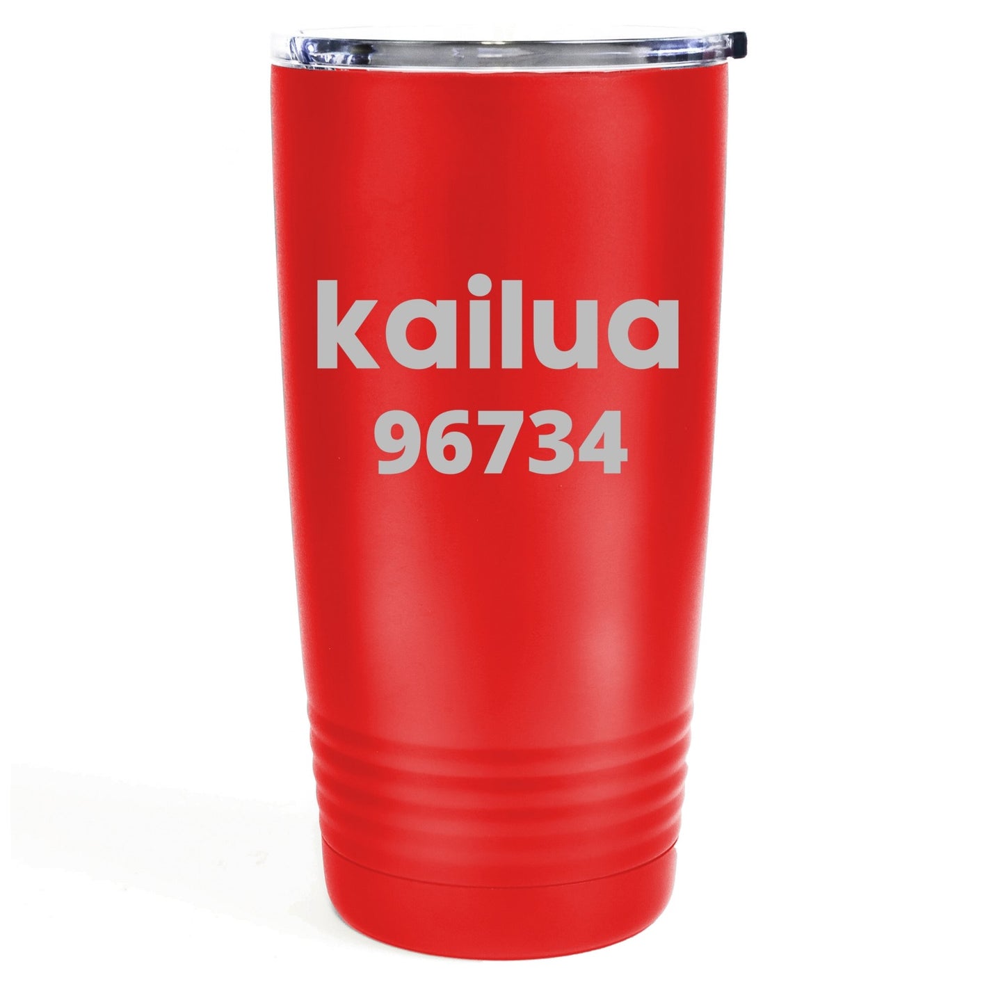 Kailua 96734 20oz Etched Tumbler Global Village Kailua Boutique