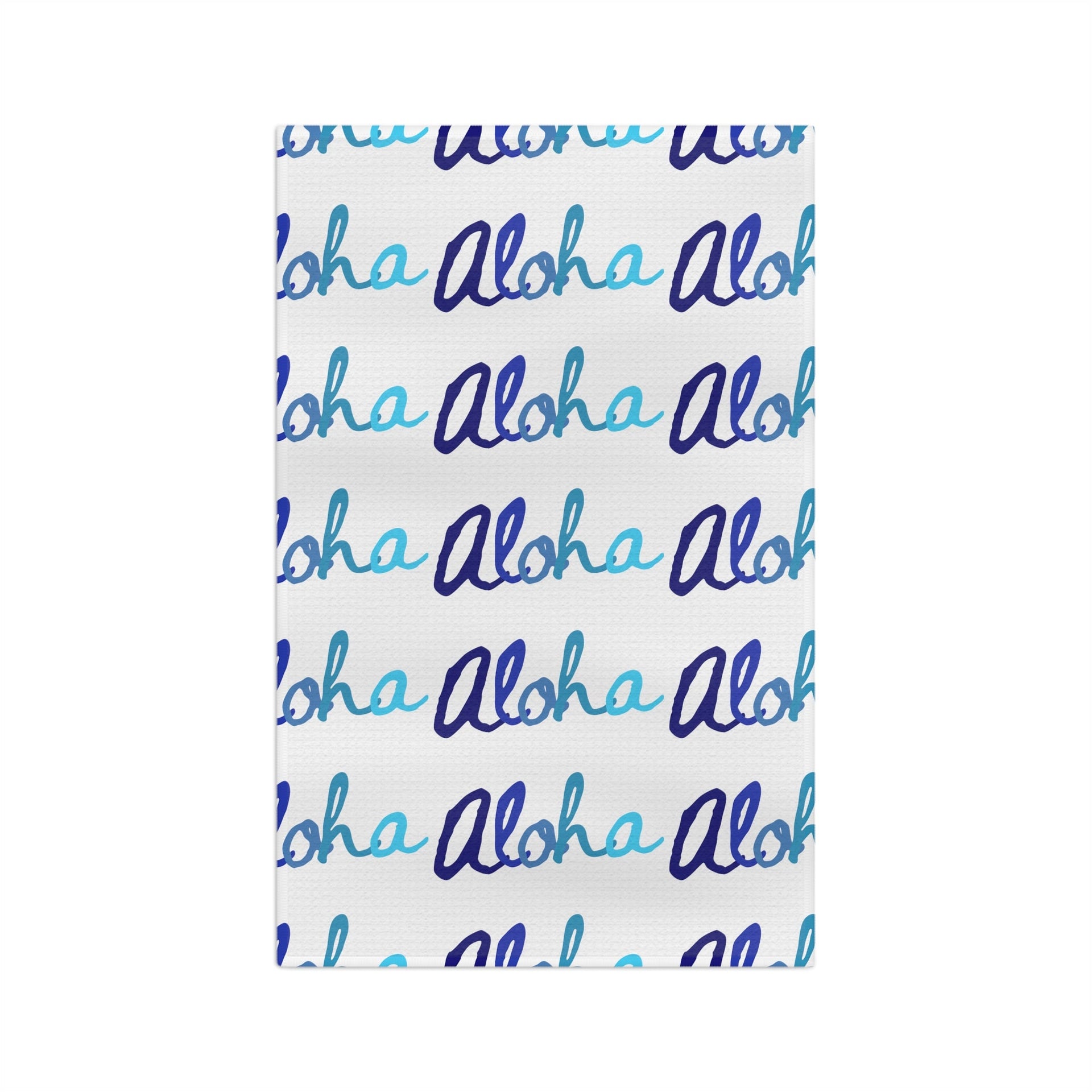 Kitchen Towel Coral Teal & Aqua Global Village Kailua – Global Village  Kailua Boutique