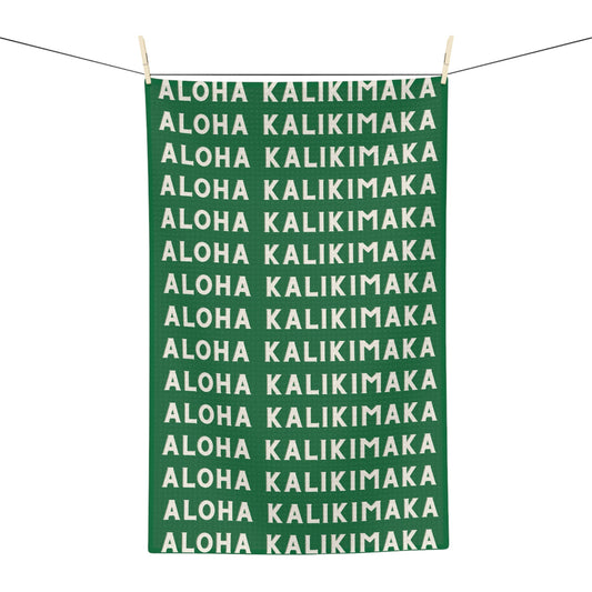 Kitchen Towel Aloha Kalikimaka - Global Village Kailua Boutique