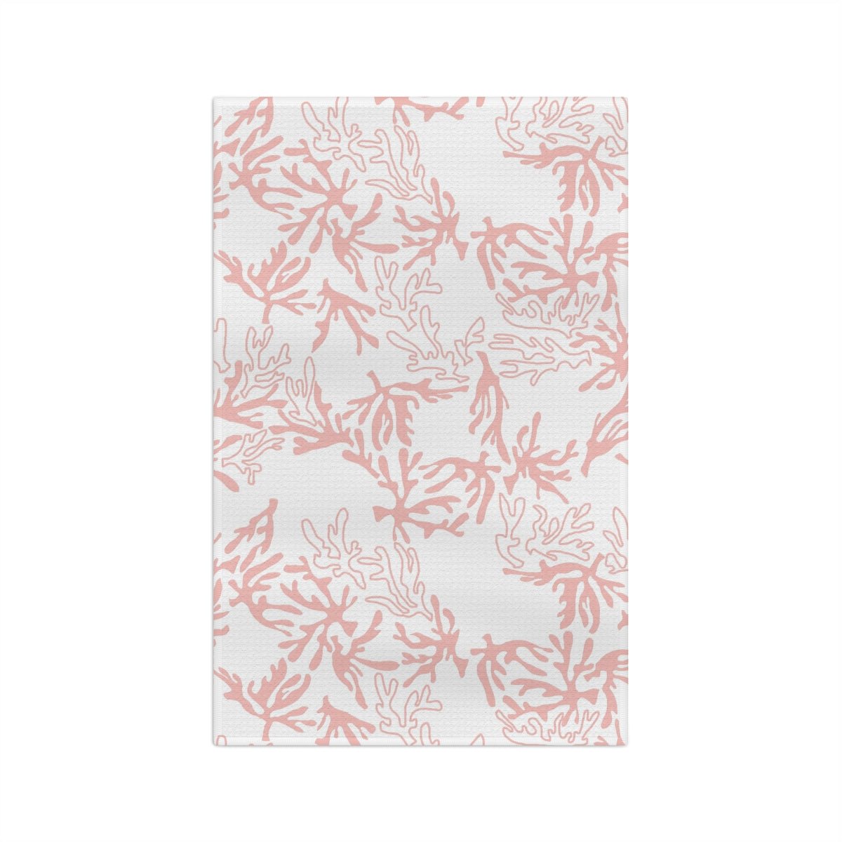 Kitchen Towel Coral Pale Pink Global Village Kailua Boutique