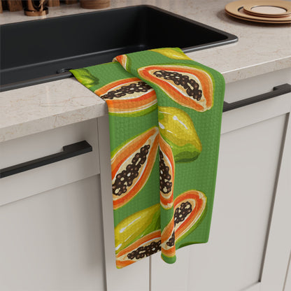 Kitchen Towel Papaya - Global Village Kailua Boutique
