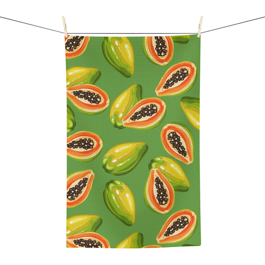 Kitchen Towel Papaya - Global Village Kailua Boutique