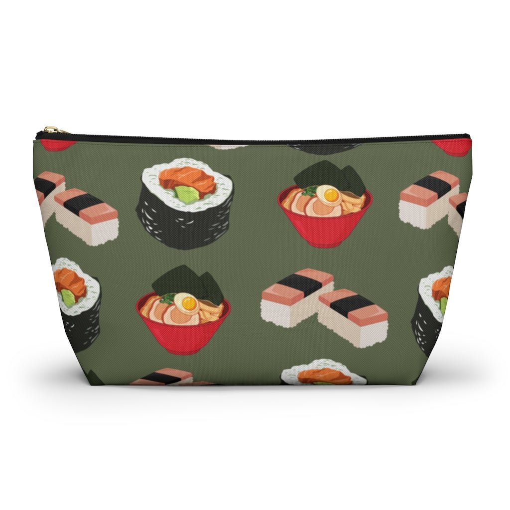 Local Food Faves Zip Pouch with T-Bottom Global Village Kailua Boutique