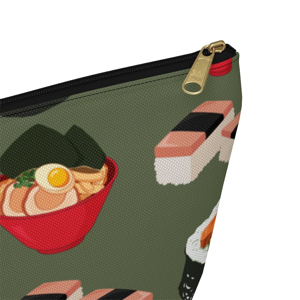 Local Food Faves Zip Pouch with T-Bottom Global Village Kailua Boutique