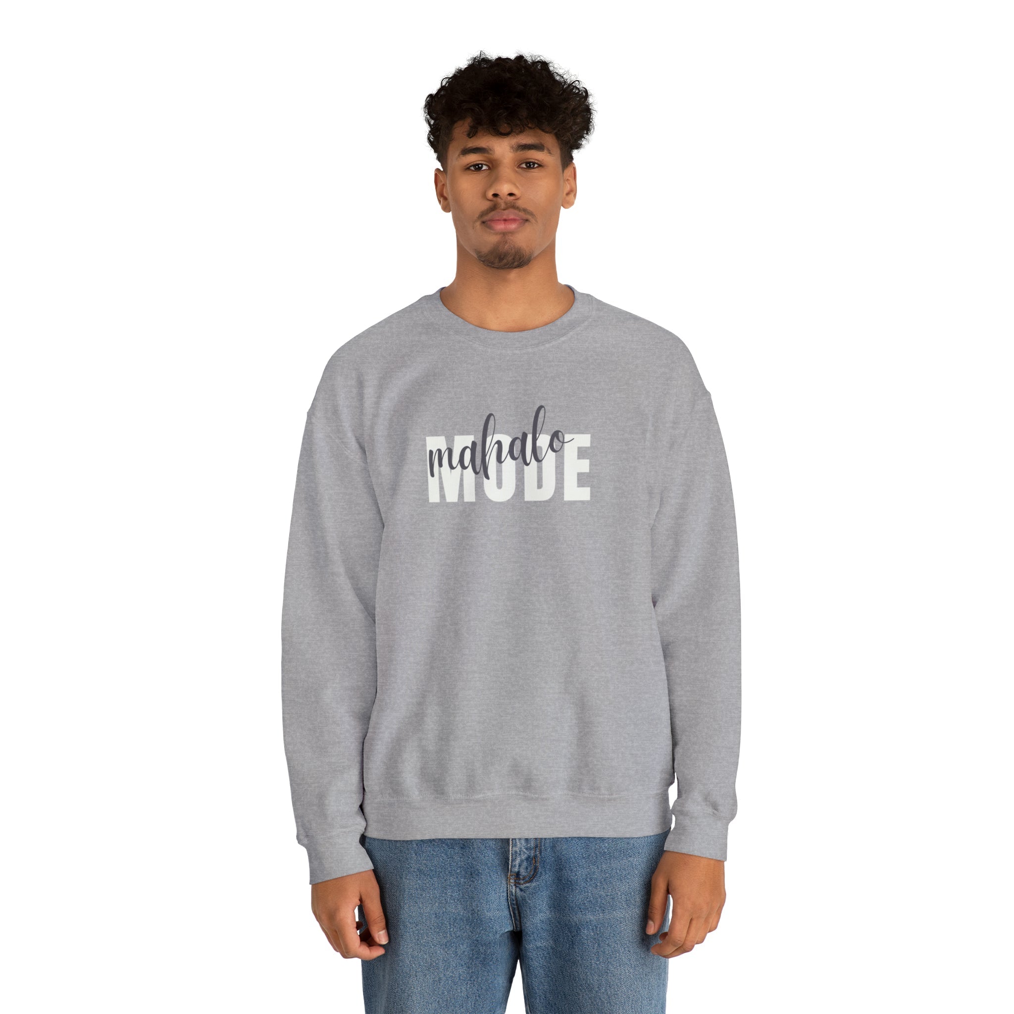 LAYERED LOGO CREWNECK SWEATSHIRT-