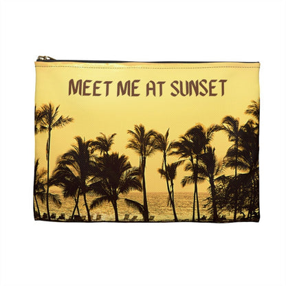 Meet Me at Sunset Zip Pouch Global Village Kailua Boutique