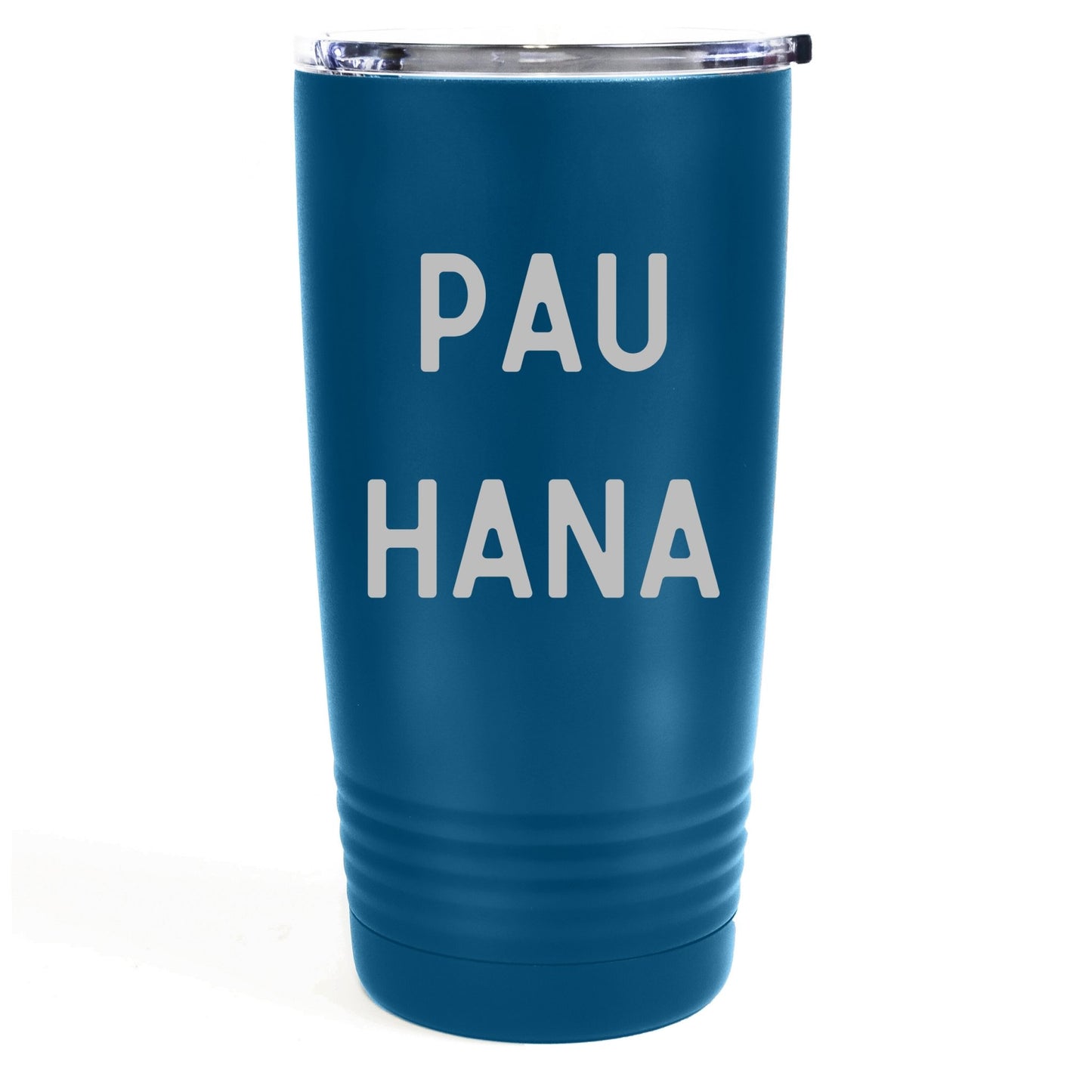 Pau Hana 20oz Etched Tumbler Global Village Kailua Boutique