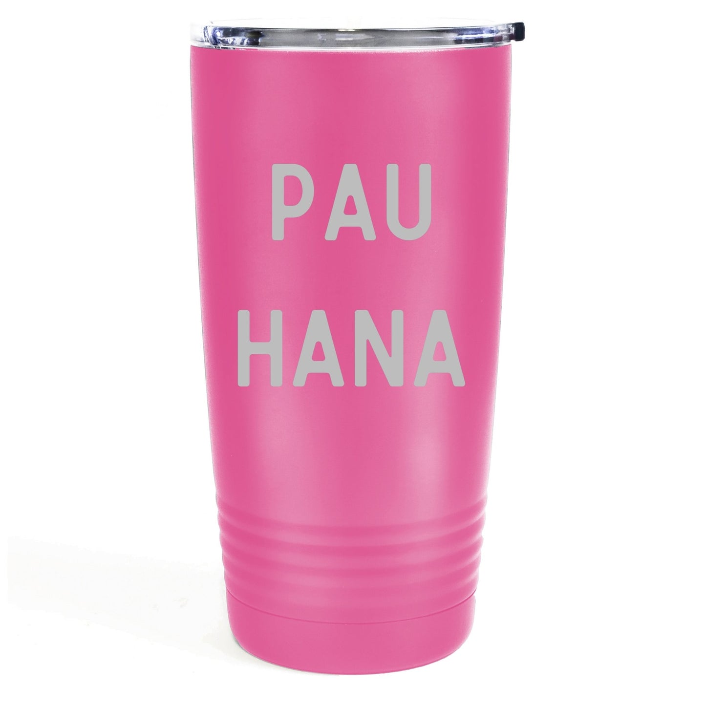 Pau Hana 20oz Etched Tumbler Global Village Kailua Boutique