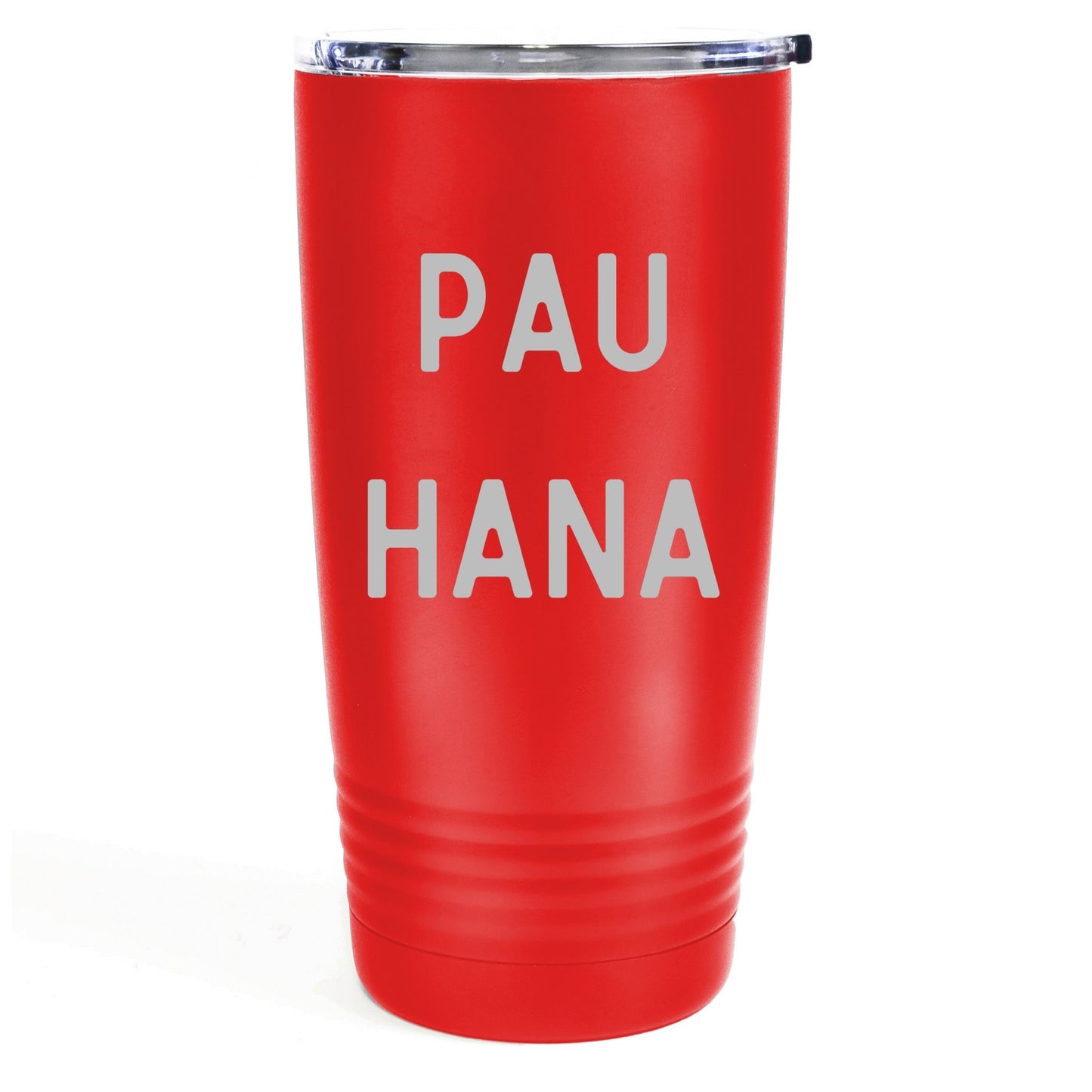 Pau Hana 20oz Etched Tumbler Global Village Kailua Boutique