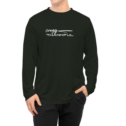 Performance Long Sleeve Crazy Thankful - Global Village Kailua Boutique