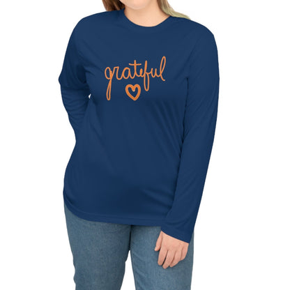 Performance Long Sleeve Grateful Heart - Global Village Kailua Boutique