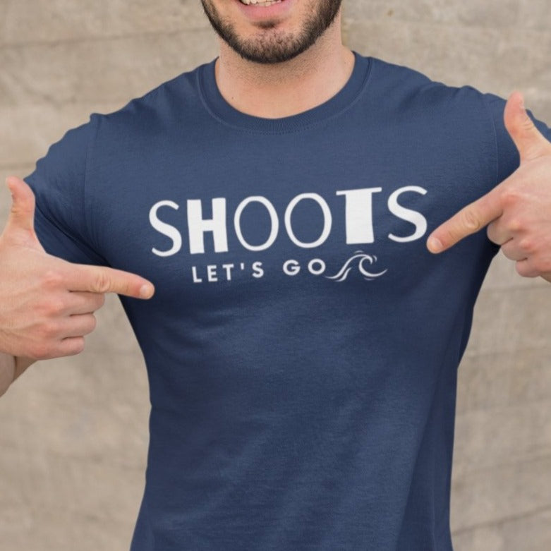 Shoots Letʻs Go Triblend Crew Tee Global Village Kailua Boutique