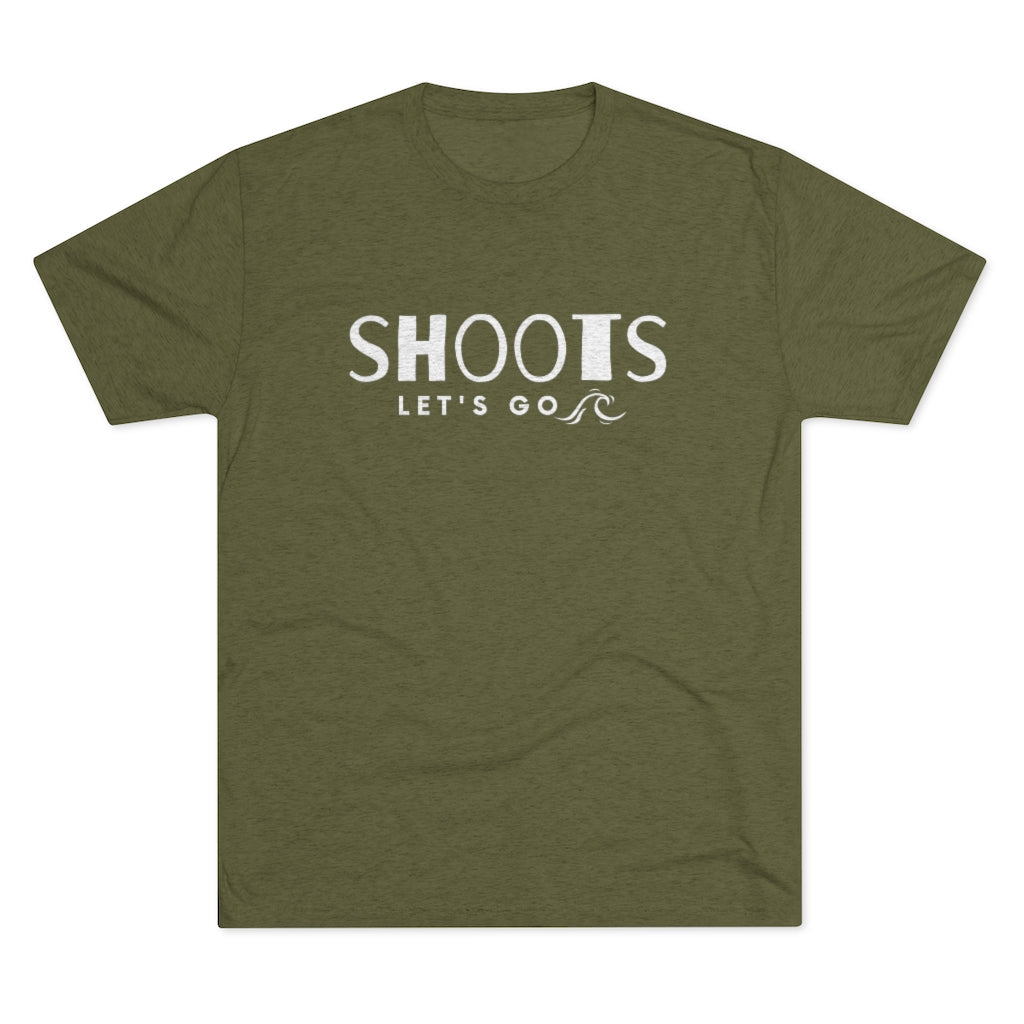 Shoots Letʻs Go Triblend Crew Tee Global Village Kailua Boutique