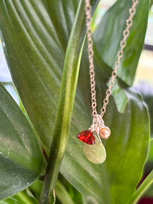 Sterling Silver Gemstone Necklace - Global Village Kailua Boutique