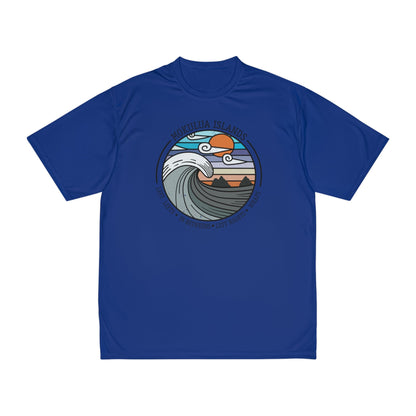 Surf Spots Mokulua Performance T-Shirt - Global Village Kailua Boutique