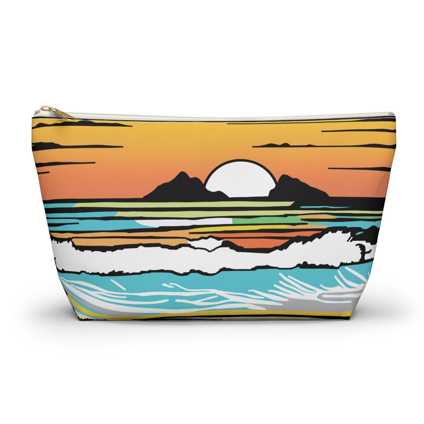 T Zip Pouch Summer Sunrise Moks - Global Village Kailua Boutique