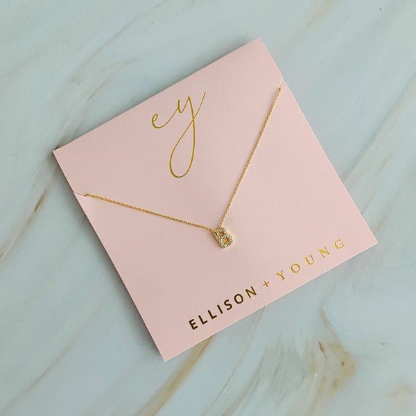 Understated Beauty Initial Necklace - Global Village Kailua Boutique