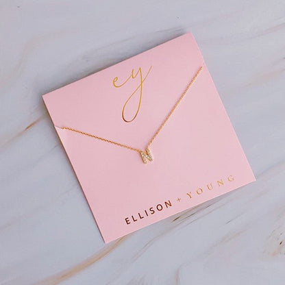 Understated Beauty Initial Necklace - Global Village Kailua Boutique