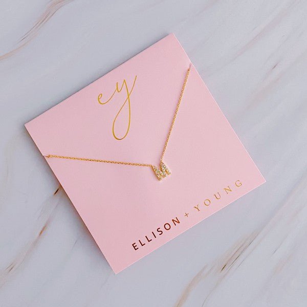 Understated Beauty Initial Necklace - Global Village Kailua Boutique