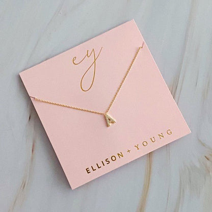 Understated Beauty Initial Necklace - Global Village Kailua Boutique