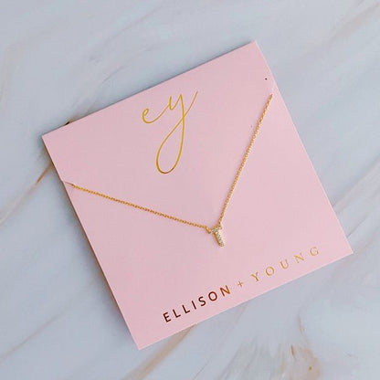 Understated Beauty Initial Necklace - Global Village Kailua Boutique