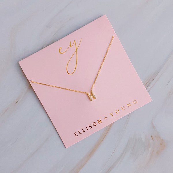 Understated Beauty Initial Necklace - Global Village Kailua Boutique