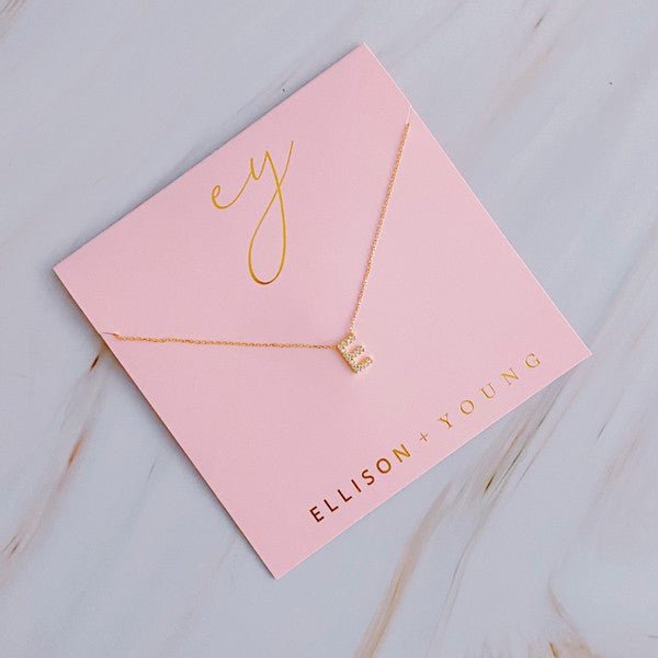 Understated Beauty Initial Necklace - Global Village Kailua Boutique