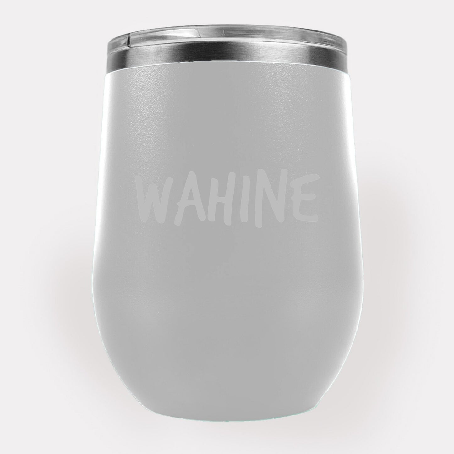 Wahine 12oz Etched Tumbler Global Village Kailua Boutique