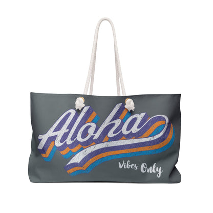 Weekender Bag Aloha Vibes Only - Global Village Kailua Boutique