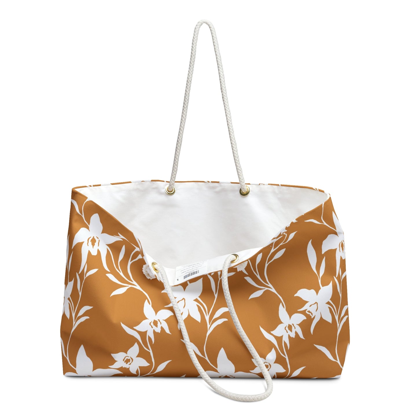 Weekender Bag Orchid Caramel - Global Village Kailua Boutique