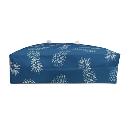 Weekender Bag Pineapple Ingidgo - Global Village Kailua Boutique