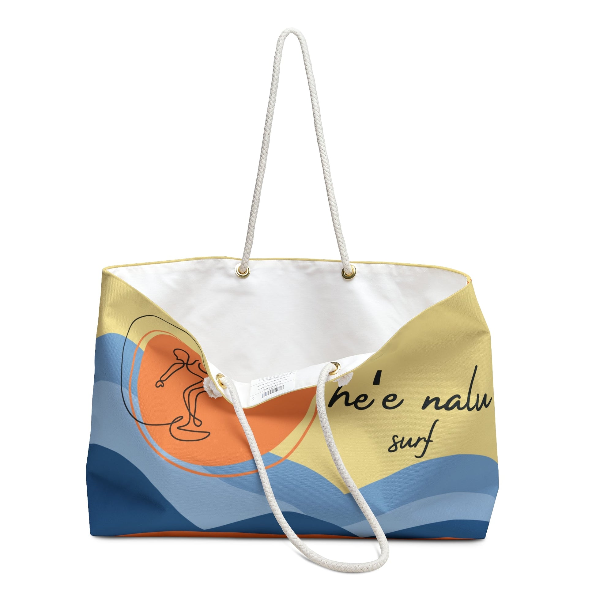 Weekender Bag Surf Sketch - Global Village Kailua Boutique